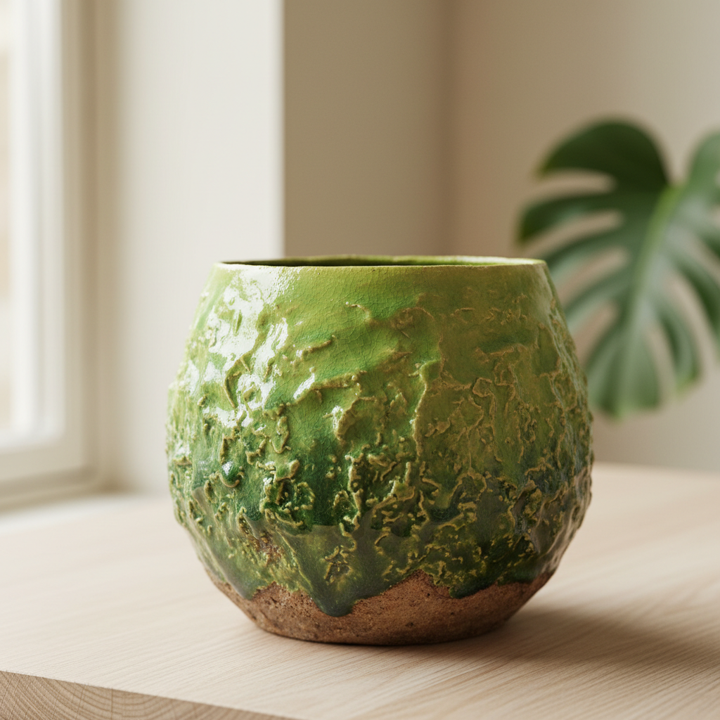 115 Lime Moss – keramikkpotte