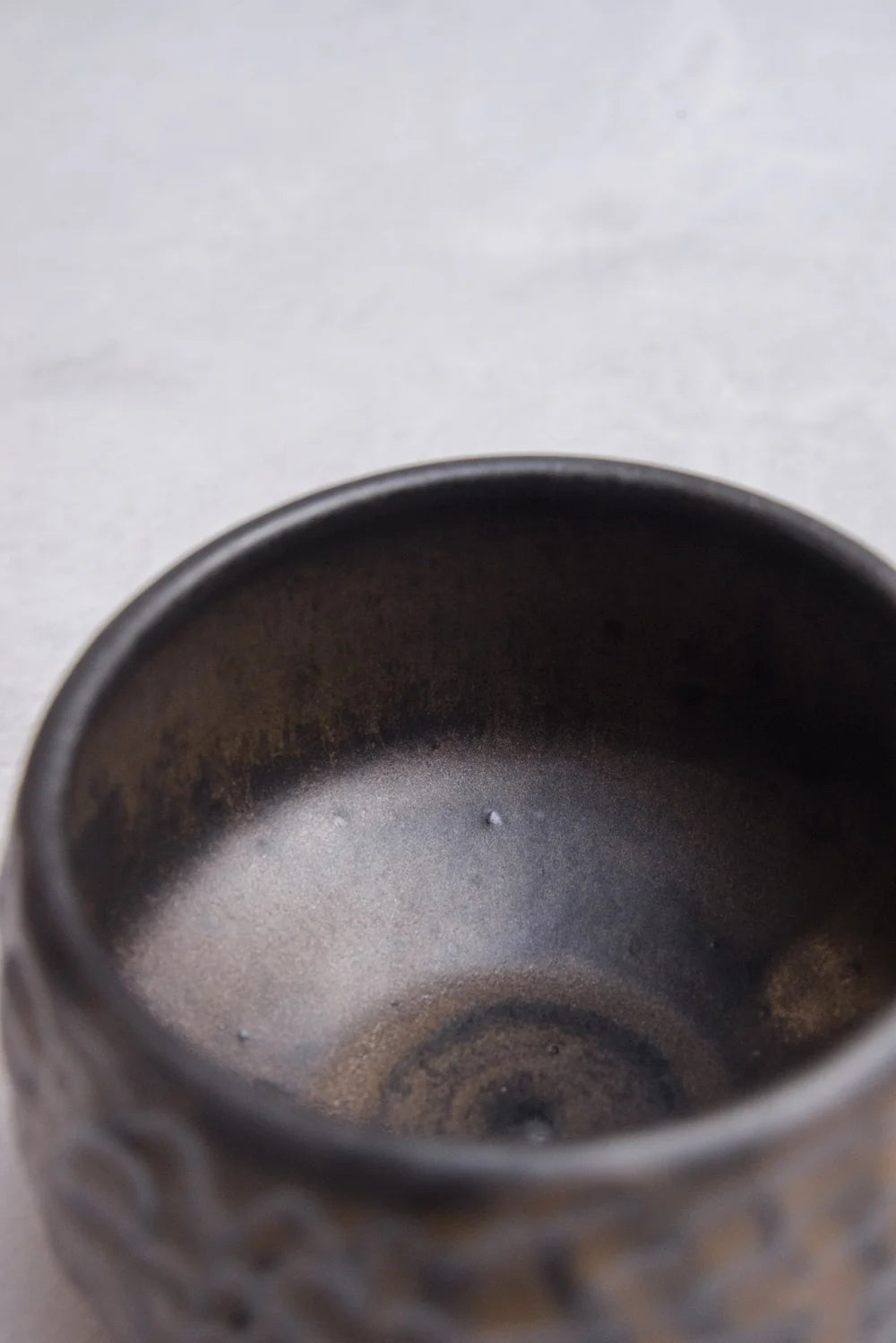 "CHARCOAL" MATTE BLACK BROWN — Glasurpulver