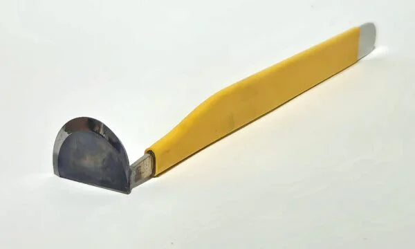 L-Shaped Tungsten Carbide Trimming Tool Half-Circle Tip