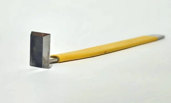 L-Shaped Tungsten Carbide Trimming Tool Rounded Bevel Tip