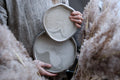 "STONE" Beige Matte/Glossy Crackle Ash-like Finish — Glasurpulver